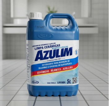 AZULIM LIMPA CERAMICA 5 LITROS - Demétrio Distribuidora Caraguatatuba